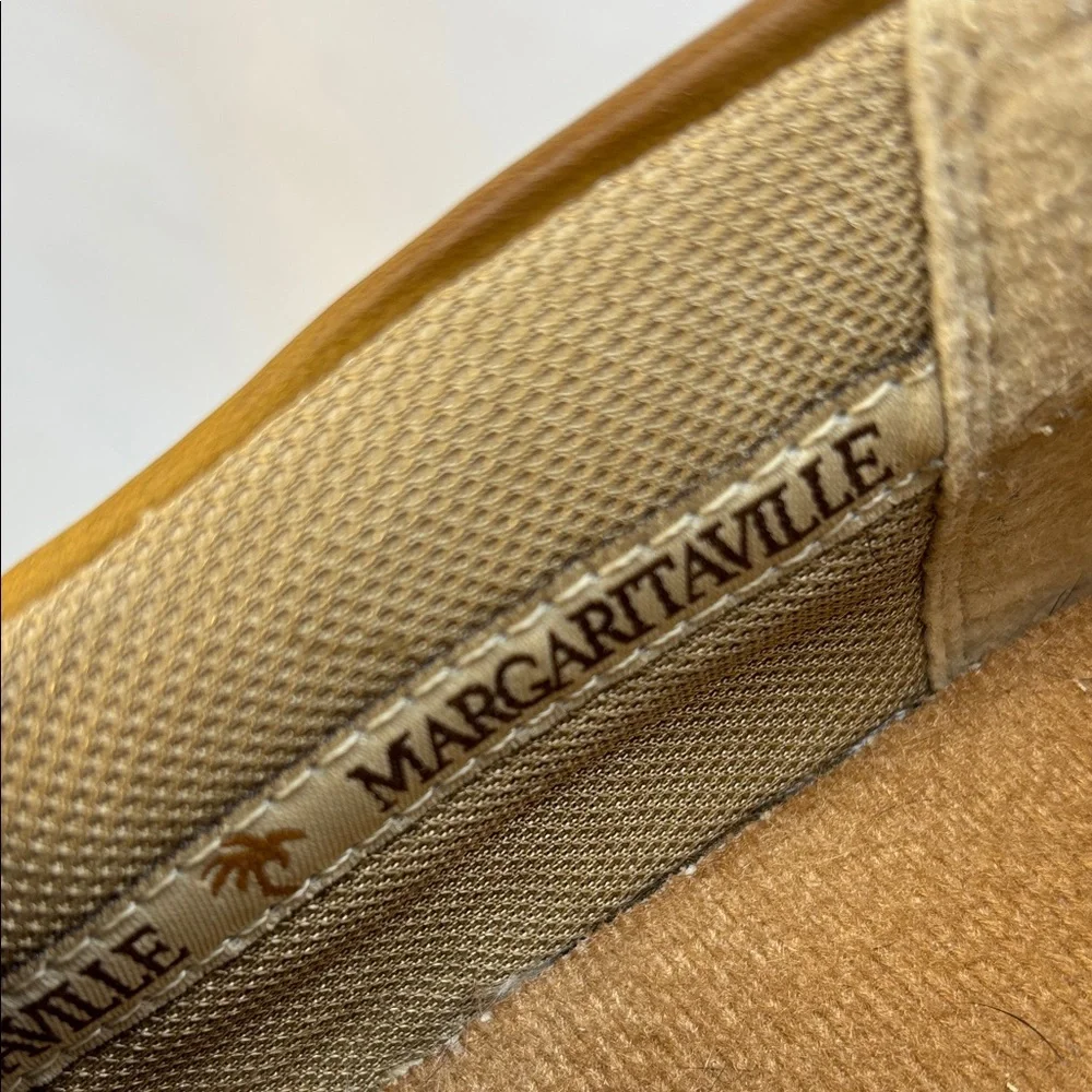 Margaritaville Men's Sz10 Tan Anchor/Deck Leather‎ Casual Shoes